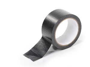 Black pressure sensitive tape