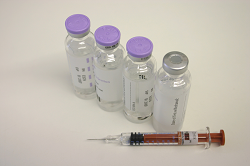 Glass Vials and Syringe