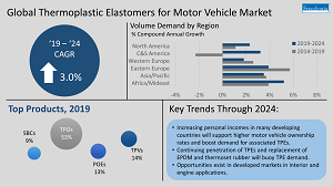 Thermoplastic Elastomers: Motor Vehicle Market CAGR, Demand, Trends and Top Products