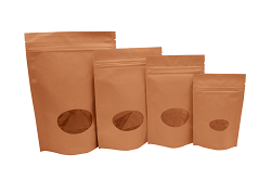 4 sizes of Pouch packages