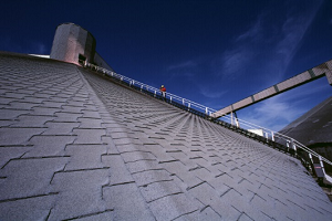 Roof Shingles and a walkway