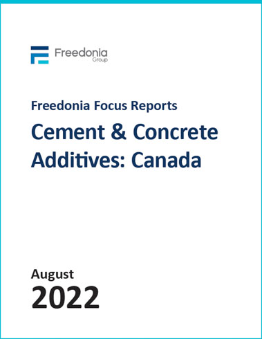 Cement & Concrete Additives: Canada cover
