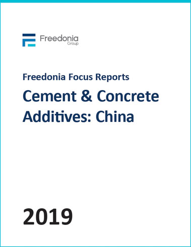 Cement & Concrete Additives: China cover