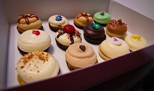Box of a dozen donuts