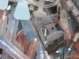 Disposable Medical Supplies Used Syringes