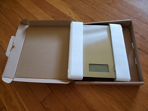 Picture of ready to ship box with foam packaging