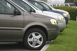 Global Automotive Coatings Image of Parked Cars
