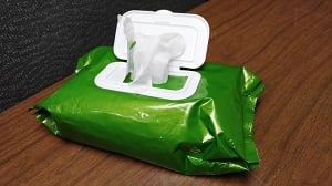 Surface Disinfectant & Cleaning Wipes Resealable Pack of Cleaning Wipes